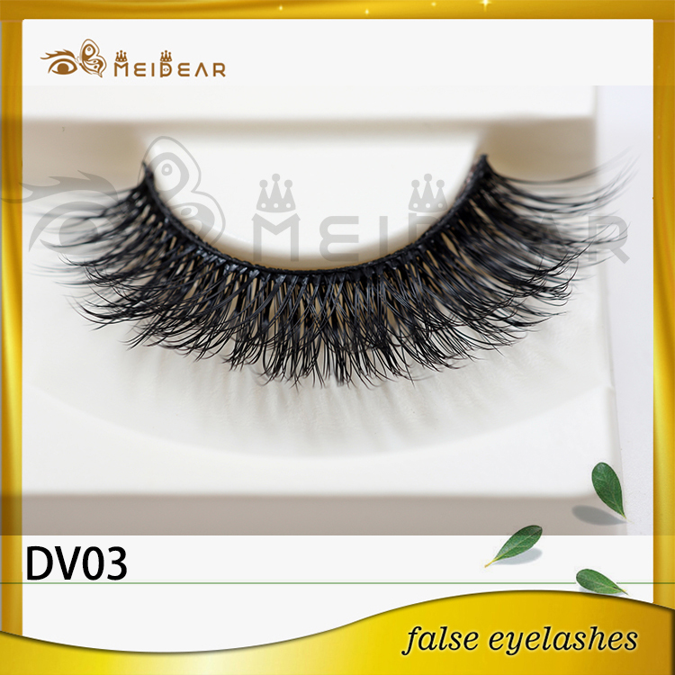 Factory supply low price custom package 3d faux mink eyelashes 